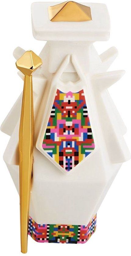 Alessi Kerstfiguur Joseph - Holyhedrics - Wit - Porselein - 17 cm