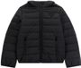 Guess Donsjack voor kinderen Hooded Padded Puffer zwart