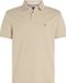 Tommy Hilfiger Polo Homme Manches Courtes 1985 Regular Polo Beige Taille XS