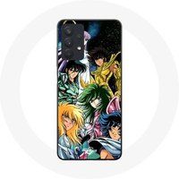 Maniacase Etui voor Samsung Galaxy A32 5G De ridders van de dierenriem Anime Cult Saint Seiya Manga