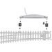 Piko H0 Piko 55273 A-Track Underfloor Installation Kit for Switch Machine