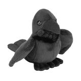 Wild Republic Raaf/Kraai Knuffel - Pluche - 13 cm