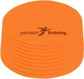 Precision Veldmarkering Rond 21 Cm Rubber Oranje 10 Stuks