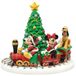 Disney Mickey's Holiday Express Staand Polyresin Multi 14 cm