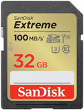 SanDisk SDHC Extreme 32GB 100MB/s V30 2-pack - 0619659188917