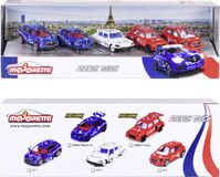 Majorette French Touch Giftpack - 5 stuks - Franse auto's - Vanaf 3 jaar