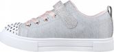 Skechers TWINKLE SPARKS - HEATHER CHAR - GRAY/ SILVER - 33
