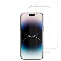 Accezz Gehard Glas Screenprotector 2-pack voor de Apple iPhone 15 Plus / 15 Pro Max / 16 Plus