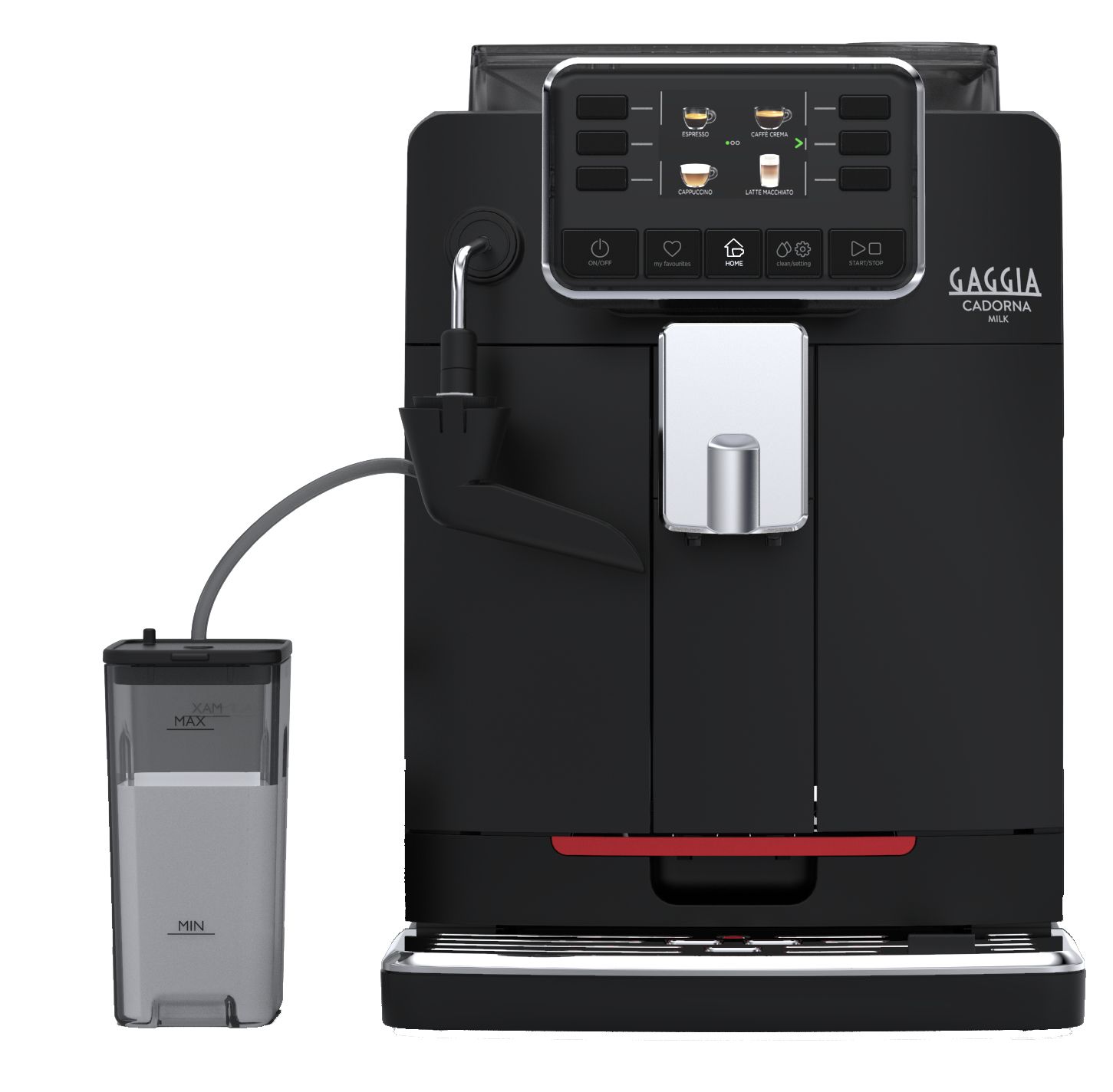 Gaggia Cadorna Milk - Volautomatische Espressomachine - Zwart