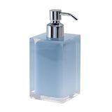 Gedy Auckland Badkamerzeep, blauw (lichtblauw), 16,2 x 7 x 7 cm
