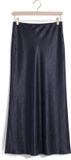 MSCH Copenhagen Mschnicolette Ullas Skirt Rokken Dames - Donkerblauw - Maat M
