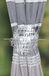 Home fashion RAFFHOUDER VAN METALEN AFSTRAKT, zilver, 18 x 2 cm, 1 eenheid