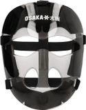 Osaka Pro Tour Gezichtsmasker Senior Zwart/Doorzichtig
