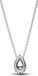 Pandora Timeless Sterling zilveren ketting met heldere zirkonia, Zirkonia, 45 cm