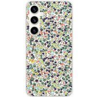 Liberty wiltshire vert Bedrukt siliconen hoesje compatibel met Samsung Galaxy S23 FE