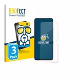 BROTECT Screenprotector 3 Stuks voor Honor Magic V Flip 2 Beschermglas Transparant