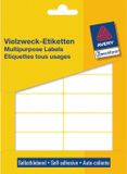 Avery Etiketten Zweckform 62 x 19 mm Papier Wit 392 Stuks