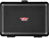 Bull's Secuda Deluxe Dartkoffer - Hardcase Dart Case voor 6 Darts - Dart Etui - Zwart