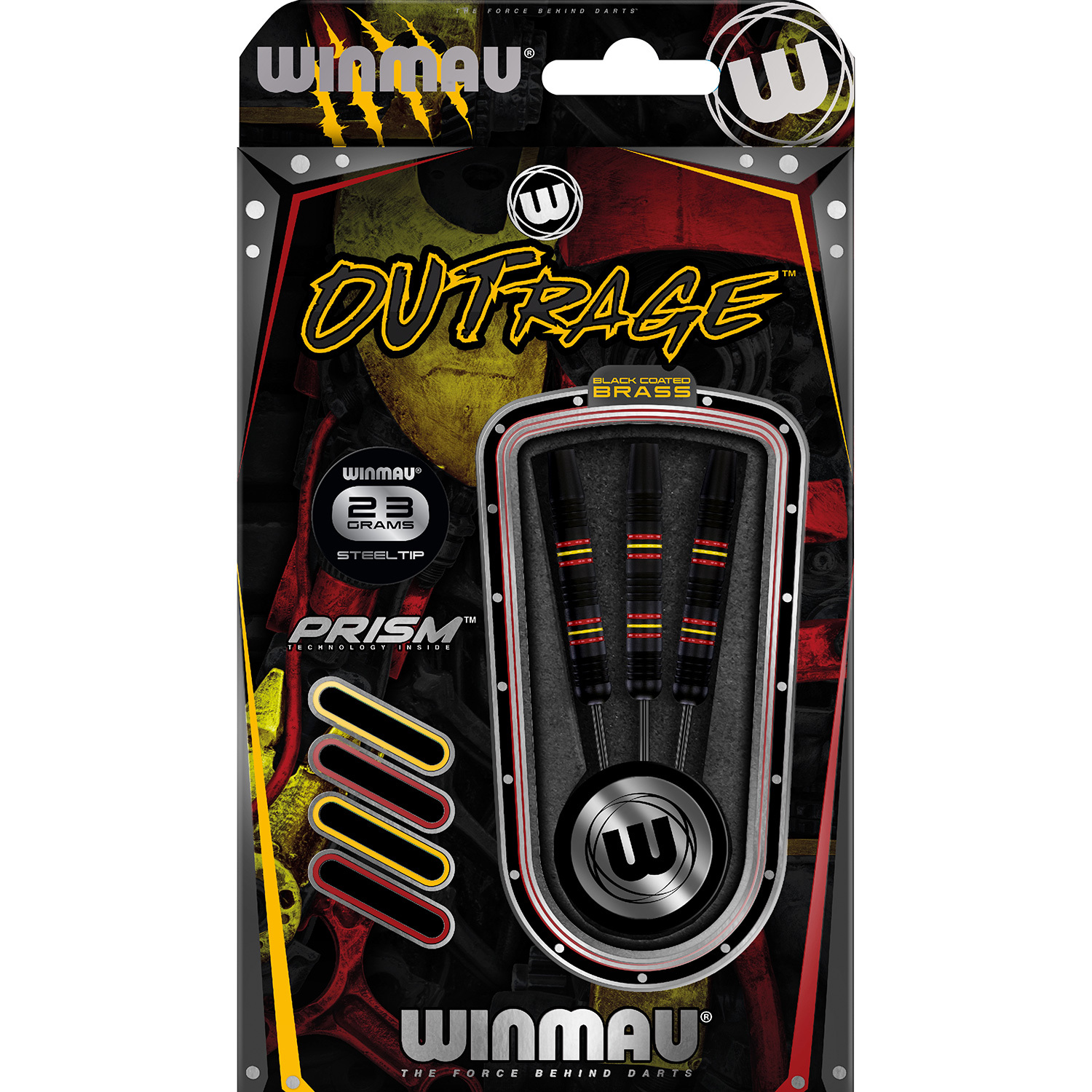 WINMAU Winmau Outrage steeltip darts Brass 23gr