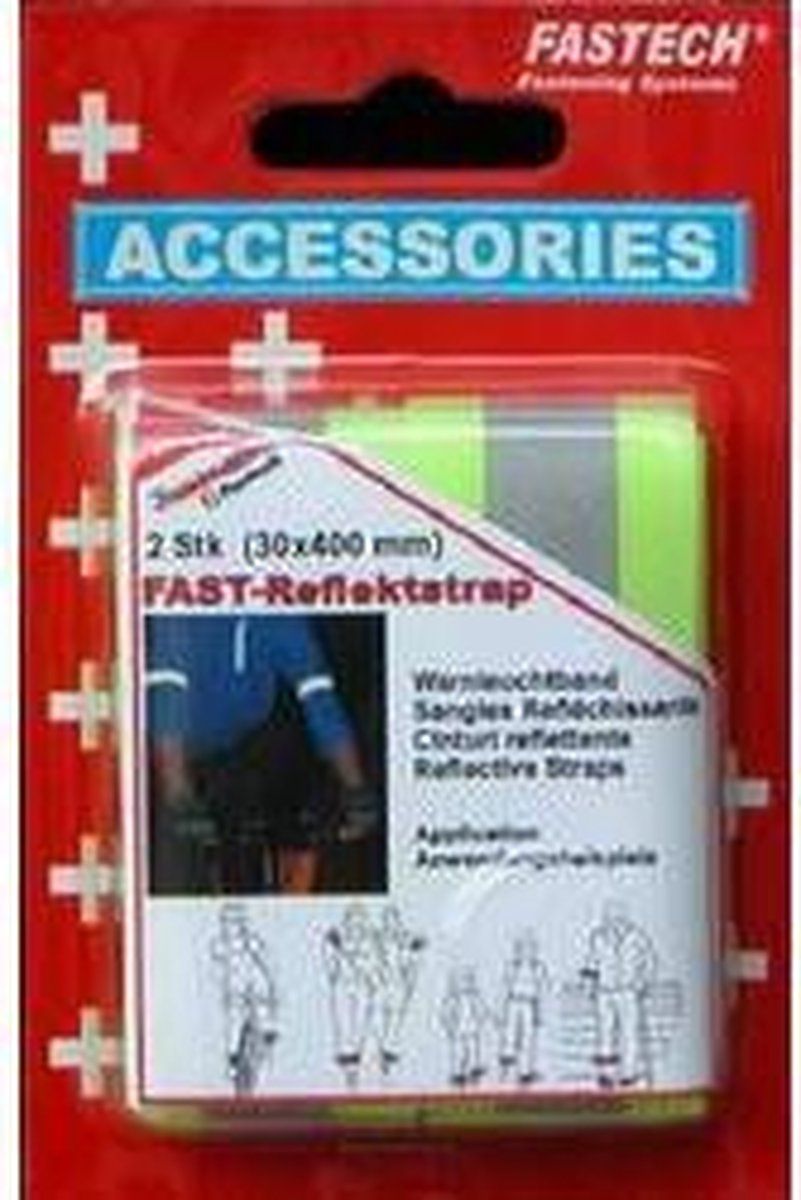 Fastech 788-777KC FAST-reflectband 30x400 fluor-Y - 2 stuks