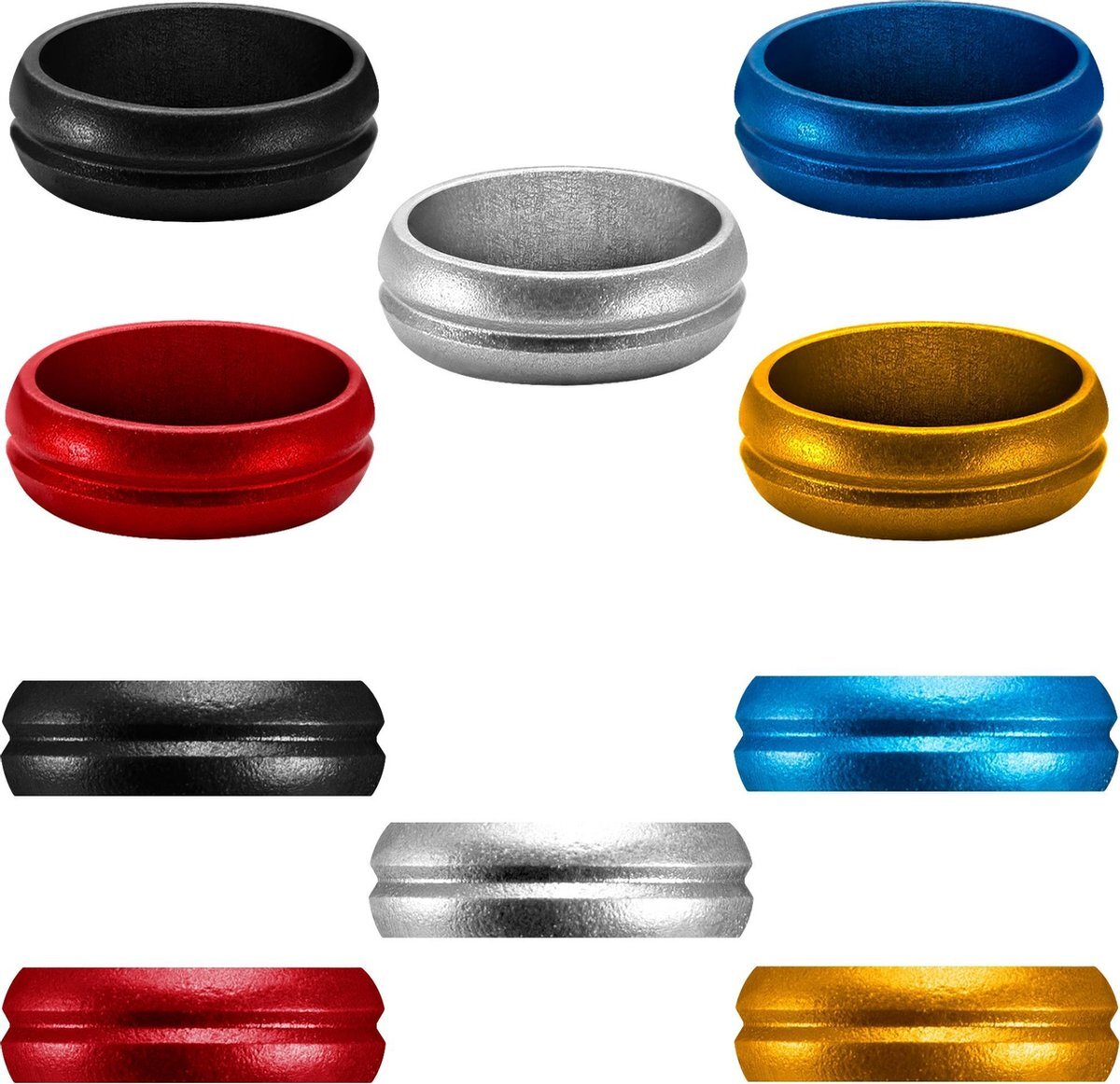 Mission F-Lock Aluminium Rings - Goud