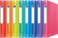 Oxford Urban ringmap, A4, PP, 4 O-ringen van 30 mm, rug van 4 cm, geassorteerde kleuren, 10 stuks