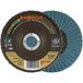 Rhodius 209663 LSZ F2 disque lamelle grain 40 inox, acier 10 pc.
