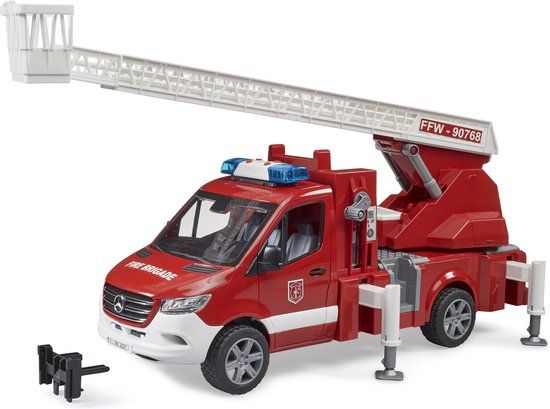 Bruder MB Sprinter Brandweer Met Licht En Geluid - 02673