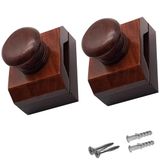 Wise Linkers 2 stuks houten ophangklemmen voor dekbedden, tapijten en wandtapijten
