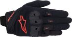 Alpinestars Stella Sp X 1 Dames motorhandschoenen Zwart/neonrood Maat S