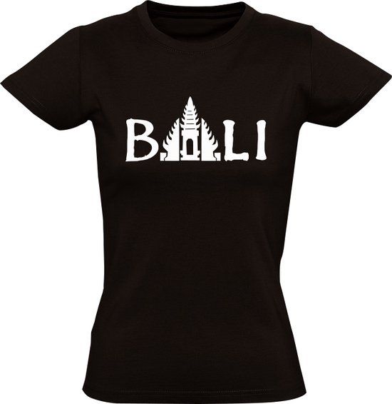 Sol's Bali Dames t-shirt - Zwart - 4XL - Vrouwen