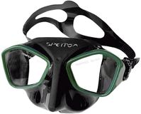 Spetton Storm Masque de plongée en apnée Silicone Noir