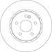 TRW Disque de frein TRW DF6646S