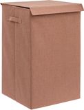 HomeMaison 5five Opvouwbare wasmand van houtvezelplaat en polyester