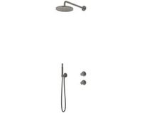 Hotbath Cobber IBS7009 inbouw regendoucheset thermostatisch met 2-weg stop-omstel