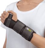 EMO Ottec Polsbrace - Brace voor ondersteuning bij polspijn - Links - Zwart - S