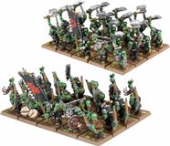 Games Workshop Warhammer - The Old World - Orc And Goblin Tribes - Orc Boyz And Orc Arrer Boyz Mobs