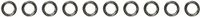 Carson 500904006 - kogellagers, 5 x 8 x 2,5 mm, 10 stuks