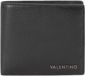 VALENTINO Leren portemonnee Karo Wallet Nero zwart