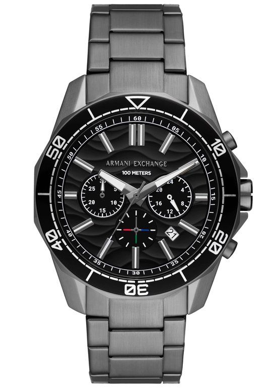 Armani Exchange Spencer AX1959 Heren Horloge - 44mm - Grijs