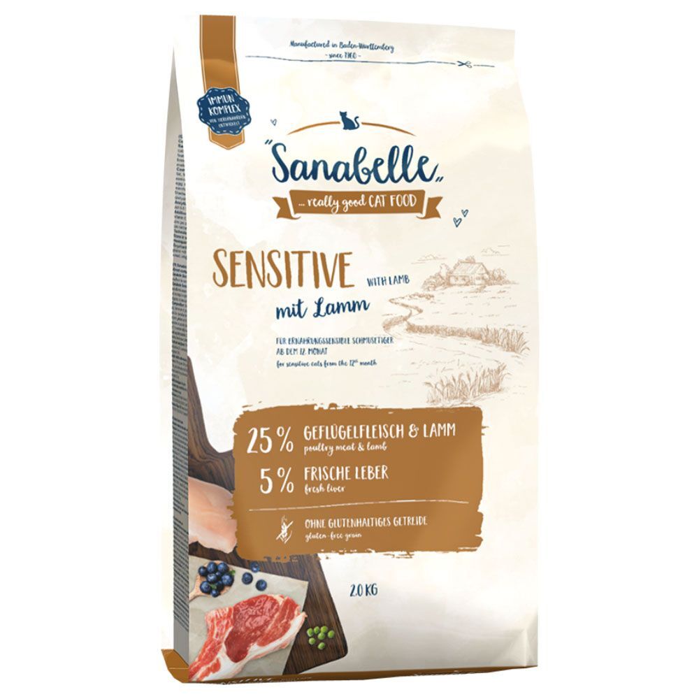 Sanabelle Sensitive met Lam Kattenvoer - 10 kg