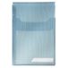 Leitz CombiFile 47270035 Maxi zichthoezenset, 3 stuks, A4-formaat, uitrekbaar voor meer capaciteit, blauw met mat oppervlak, afsluitklep ter bescherming van de inhoud, 0,20 mm PP-folie