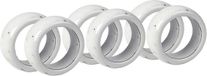 Broste Copenhagen Nordic Sand servetring zand aardewerk met reactief glazuur, set van 6