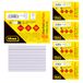 Idena 90279 - Indexkaarten DIN A7, 500 stuks gelinieerd, flashcards van 180 g/m² FSC-Mix papier in wit, voor school en kantoor