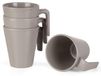 Merkloos Melamine Campingmokken