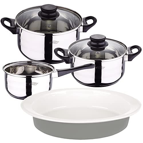 San Ignacio Keukengerei Set - 5 Delen + Ovale Schaal 36 cm