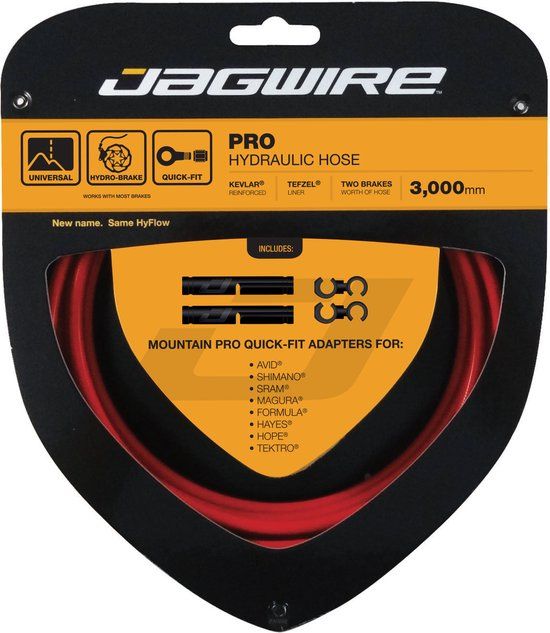 Jagwire Pro Hydraulic Hose Kit - Red
