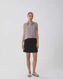 VILA VICAMMI SHORT SKIRT - Femme - Jupes - Taille 36 - Polyester/Élasthanne - Noir