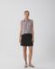 VILA VICAMMI SHORT SKIRT - Femme - Jupes - Taille 36 - Polyester/Élasthanne - Noir