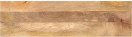 vidaXL Tafelblad rechthoekig 100x30x2,5 cm massief mangohout